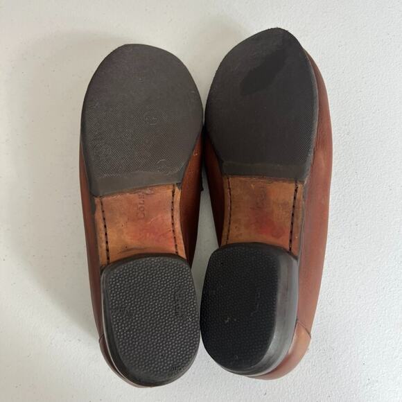 COLE HAAN Loafer Shoes Women's 9.5 B Brown Ferrah Leather Tassel Moc Toe Casual - Picture 7 of 13